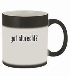Got Albrecht? - 11OZ Magic Color Changing Mug Matte Black