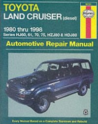 Toyota Land Cruiser Australian Automotive Repair Manual Haynes Automotive Repair Manuals