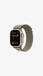 Apple Watch Ultra 2 Olive L Alpine Loop