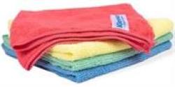 Multi Purpose Household Quick Dry Microfiber Cleaning Cloth - 38 40CM - Yellow