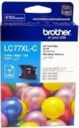 Brother LC77XLC Cyan Ink Cartridge