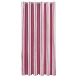 Matoc Readymade Curtain -100% Blackout -shimmer Pink -eyelet -500CM W X 221CM H