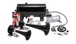 Kleinn Train Horns Complete Dual Train Horn Package With 150 Psi Sealed Air Syst