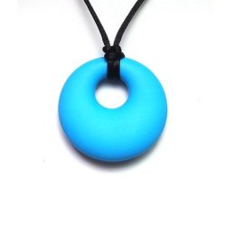 Vvcare BC-TN08 Silicone Teether Necklace Safe Bpa Free Teething Pendant Stylish Jew