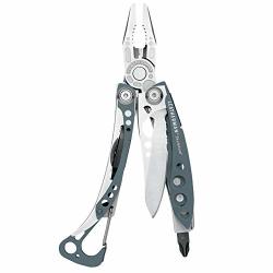 Leatherman Skeletool Lightweight Multitool With Combo Knife And Bottle Opener Blue