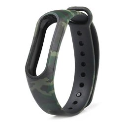 Sinwo Personalize Camouflage Pattern Strap Wristband Bracelet Replacement For Xiaomi Mi Band 2 B