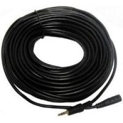 3.5MM Male Stereo Jack To 3.5MM Female Stereo Jack - 3M Cable