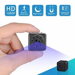 Spy Hidden Camera-soo 1080P Portable MINI Security Camera Nanny Cam With Night Vision motion Detection 420MAH Battery For Home And Office Indoor outdoor Use-no Wifi Function