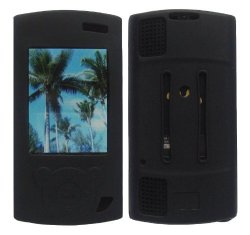 Ishoppingdeals - Black Soft Silicone Skin Case Cover For Sony Walkman Nwz S544 S545 MP3 Player