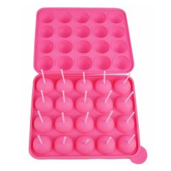 StyleZ Silicone Cake Pop Set Baking Mould Ice Tray Lollipop Mold Party Maker Non Stick