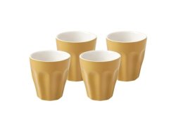 Maxwell & Williams Blend Sala Espresso Cups Set Of 4 Mustard