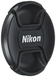 72MM Center Pinch Lens Cap For Nikon Dslr Lenses With 72MM Filter Diameter 2 Packs