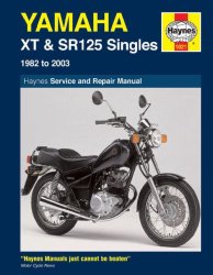 Haynes 1021 Yamaha Xt & Sr125 Singles 1982 To 2003 Repair Manual