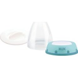 Nuk First Choice+ Bottle Cap Replacement Set Turquoise White