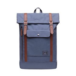 KAUKKO Stylish Oxford Fabric Backpack Travel Rucksack lightweight Hiking Bag Satchel