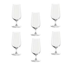 Stemmed Beer Glass: Durable Teqton Glass Tivoli 410ML - Set Of 6