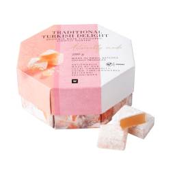 Artisanally Made Traditional Dusted Turkish Delight 280 G