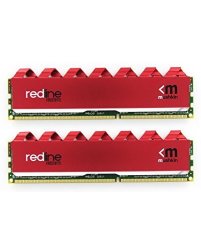 Mushkin Redline Series DDR4 Dram 16GB 2X8GB Memory Kit Dimm 2666MHZ PC4-21300 CL-16 288-PIN 1.2V Desktop RAM Non-ecc Dual-channel Frostbyte G3 Red Heatsink MRA4U266GHHF8GX2