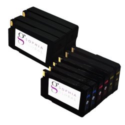 Sophia Global Compatible Ink Cartridge Replacement For Hp 950XL And Hp 951XL 2 Black 2 Cyan 2 Magenta 2 Yellow
