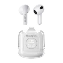Lenovo - XT95 - Stereo Sound Quality Earphones With LED Display - White