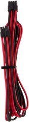 - Premium Individually Sleeved EPS12V ATX12V Cables Type 4 Gen 4 - Red black