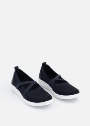 Elasticised Knit Slip-on Sneakers