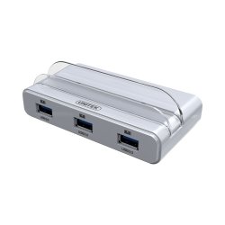 UNITEK 4-PORT USB3.0 Hub With Smart Otg And Dock