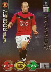 Wayne Rooney - S.strikes C.league 09 10 Champion Card