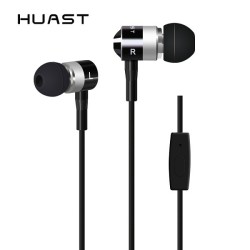 Huast-40 Metal Stereo In-ear Earphone With Mic For Xiaomi Samsung Htc Iphone Pc