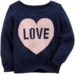Carter's Baby Girls' Sweater 235G548 Navy 6M