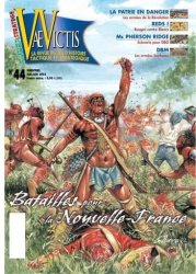 Vv: Vae Victis Magazine 44 With Batailles Pour La Nouvelle-france Board Game French Language Content