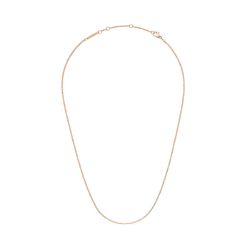 Elan Box Chain Necklace Rose Gold - Long