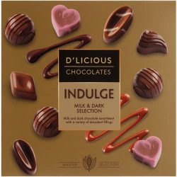D'licious Chocolate Selection Dark And Milk 12 Pieces