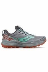 Saucony Women's Xodus Ultra 2 Trail - Fossil soot Gris - UK8