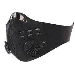 PM2.5 Respirator Sports Mask Breathing Dust Mouth Face Mask For Air Pollution N99 Mask With Filters Reusable