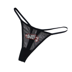 Kinky Breathable Mesh G-string All You Can Eat - XL