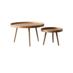 Gof Furniture - Aster Round Coffee Table Set