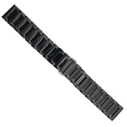 Gazechimp 20MM Ceramic Band For Galaxy Gear S2 Classic Watch Strap - Black