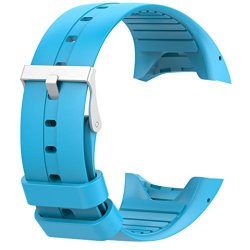 Outsta For Polar M400 M430 Fitness Watch Band Large Silicone Rubber Watch Band Wrist Strap Bracelet Accessories Smart Watch Band Women Men Multicolor Sky Blue