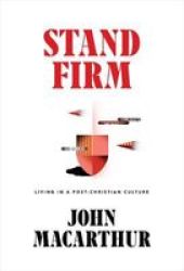 Stand Firm Hardcover
