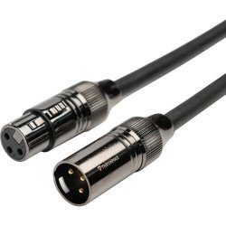 X60 Premium Xlr Male To Female Microphone Cable 6M - 3 Pin Xlr Male To 3 Pin Xlr Female Ofc 22AWG Cable Retail