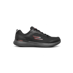 Skechers 220086 Mens Go Run 400 V2 Shoes Black & Red - Black & Red 11