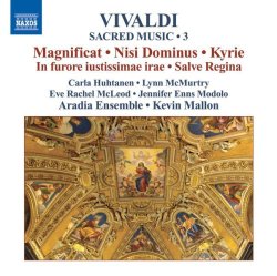 Vivaldi Mcmurtry Huhtanen Mcleod Mallon - Sacred Music -magnificat 3 Nisi Dominus Cd
