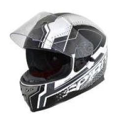 Spirit Street White Helmet - L
