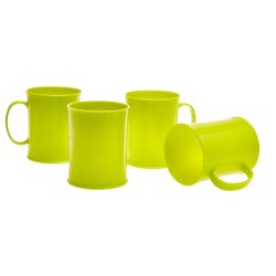 Miss Molly - 4PK 450ML Coffee Mugs Assorted Colours