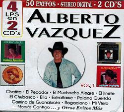 Alberto Vazquez 4LPS En 2CDS 50 Exitos VOL.1