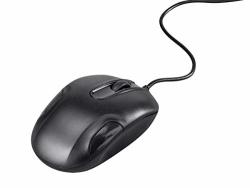 Monoprice Basic 1000 Dpi Student Mouse - Black For Chromebooks Windows Mac Ideal For Office Desks Workstations Tables - Workstream Collection