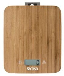 Casa Electronic Bamboo Kitchen Scale - CKSB01