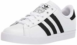 Adidas Originals Kids' Coast Star Sneaker White black white 7