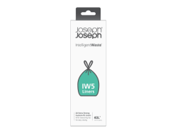 Joseph Joseph IW5 40L Custom-fit Bin Liners Pack Of 20 Grey